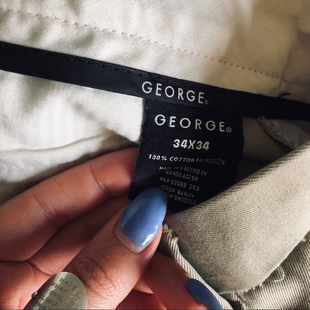 George khaki dress pants - Picture 6 of 7